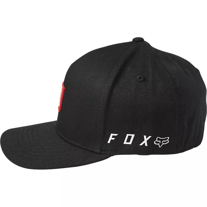 FOX Gorro Jockey Lifestyle Honda Wing Flexfit Negro - Image 3