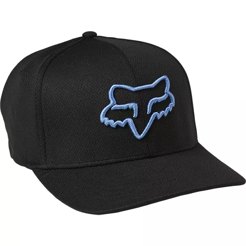 FOX Gorro Jockey Lifestyle Lithotype Flexfit 20 Negro