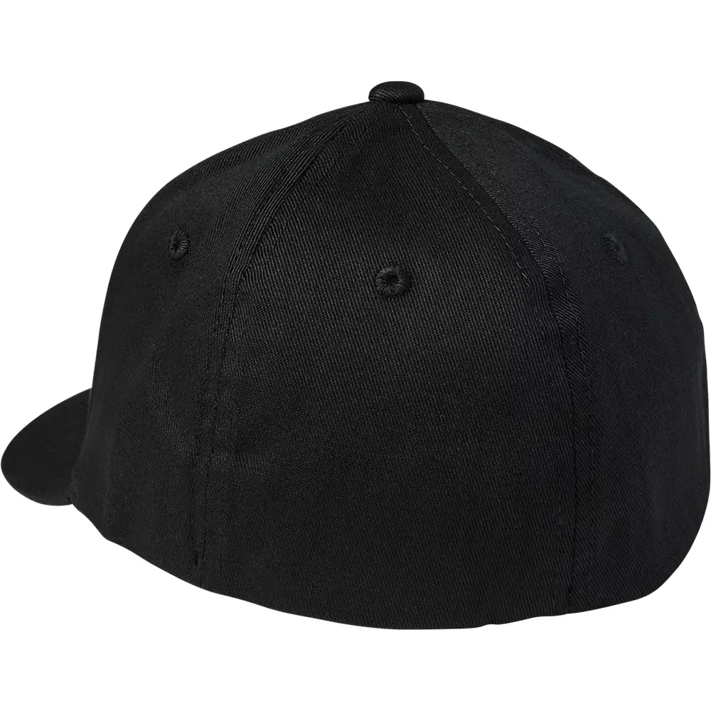 FOX Gorro Jockey Lifestyle Niño Karrera Flexfit Negro - Image 2