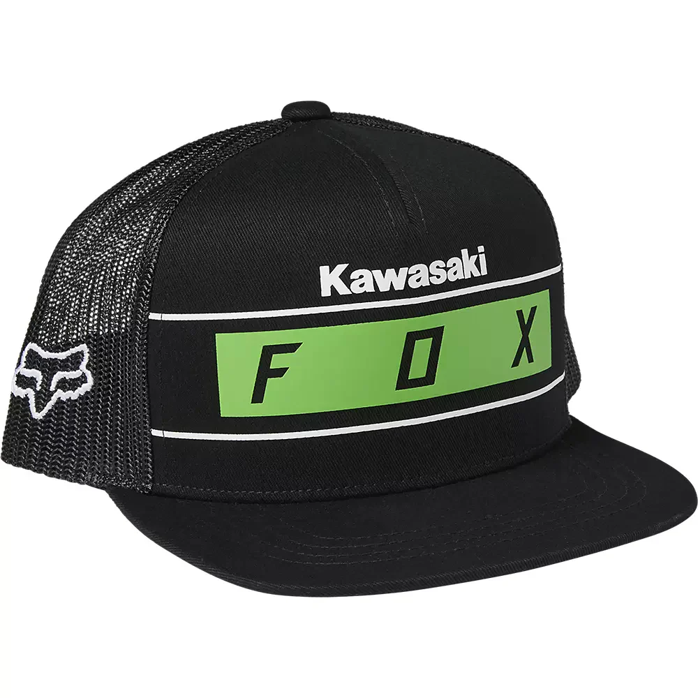 FOX Gorro Jockey Lifestyle Niño Kawasaki Stripes Snapback Negro