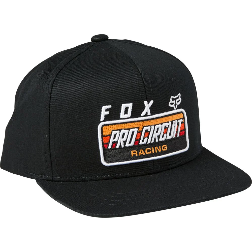 FOX Gorro Jockey Lifestyle Niño Pro Circuit Snapback Negro