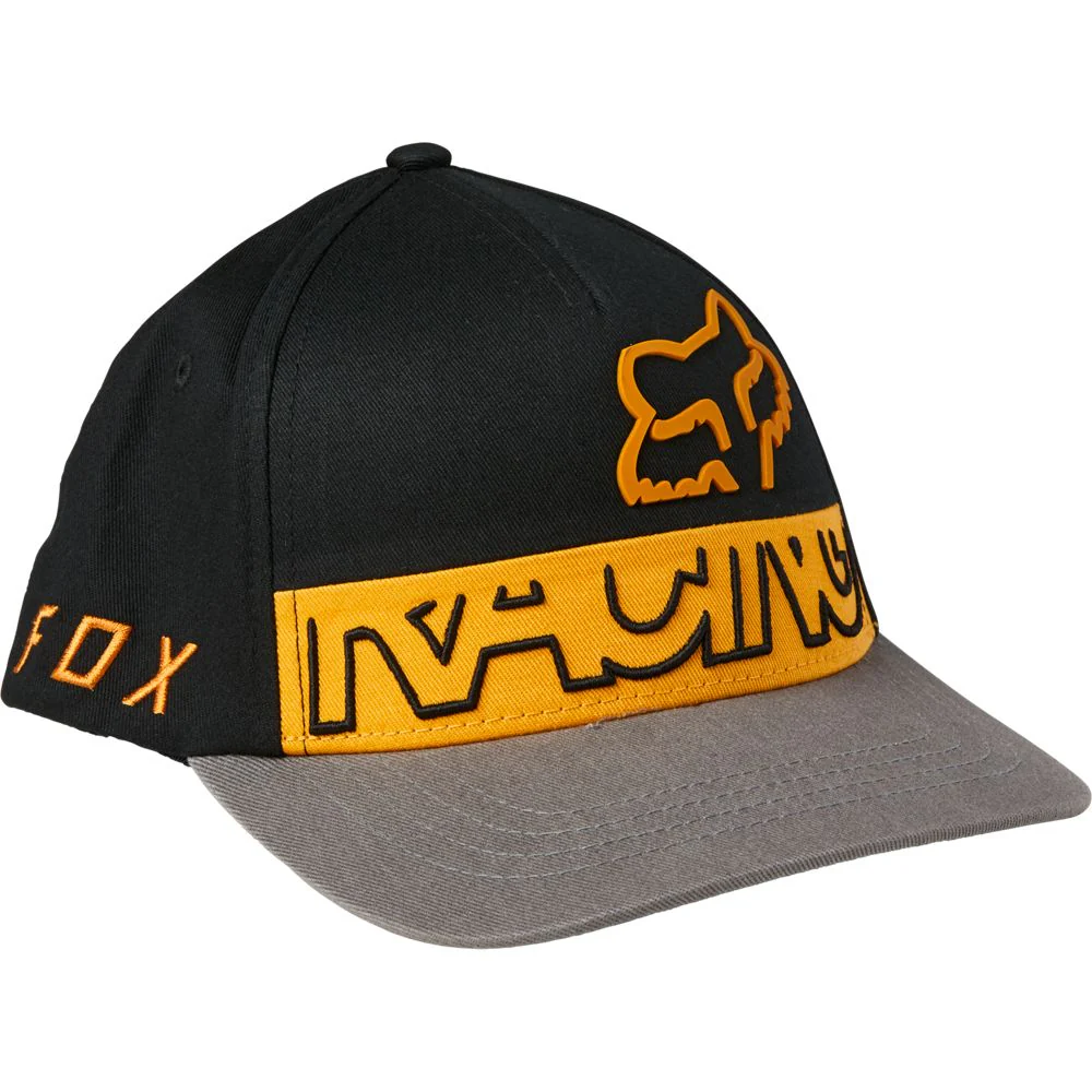 FOX Gorro Jockey Lifestyle Niño Skew Flexfit Negro