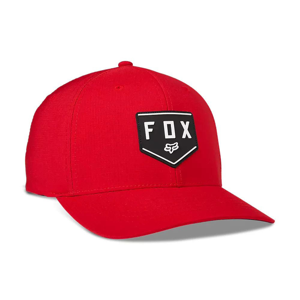 FOX Gorro Jockey Lifestyle Shield Flexfit Rojo