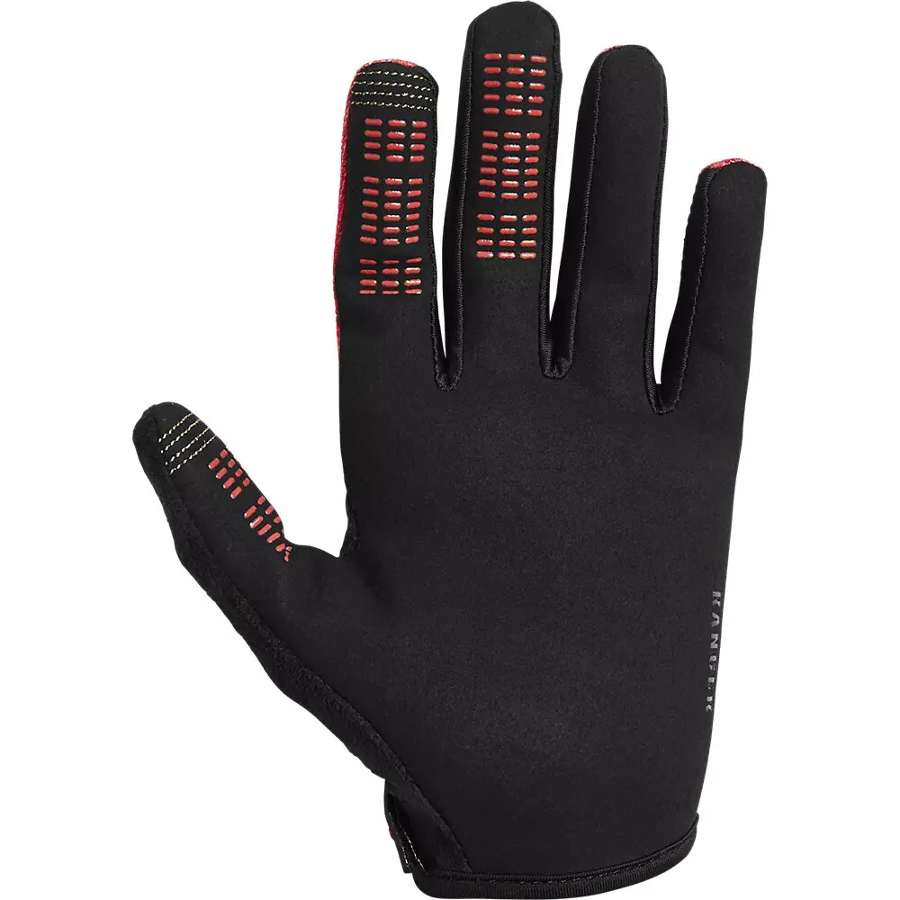 FOX Guantes Bicicleta Mujer Ranger Lunar Rojo - Image 2