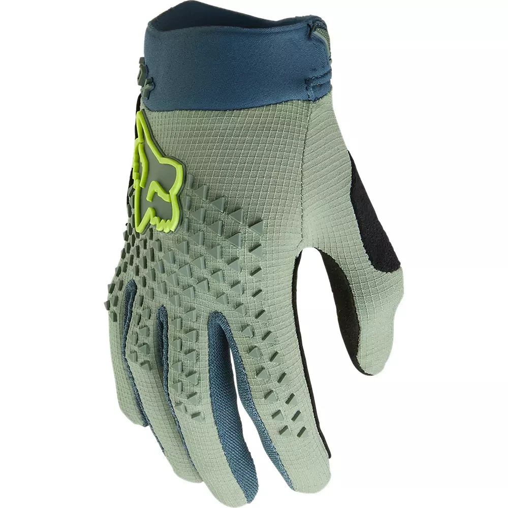 FOX Guantes Bicicleta Niño Defend Gris