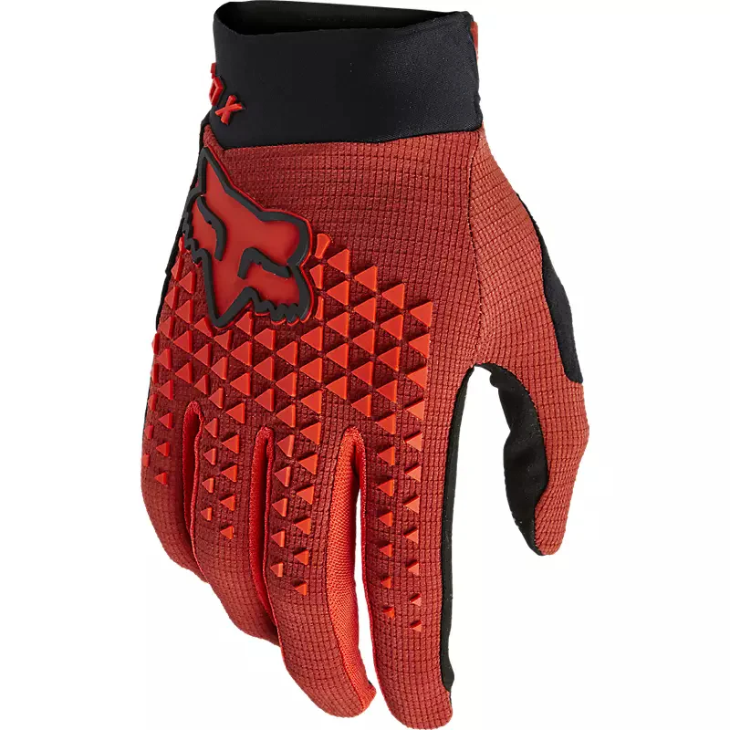 FOX Guantes Bicicleta Niño Defend Rojo