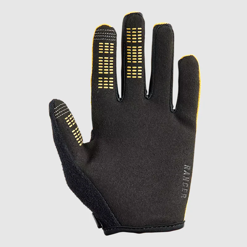FOX Guantes Bicicleta Niño Ranger Amarillo - Image 2