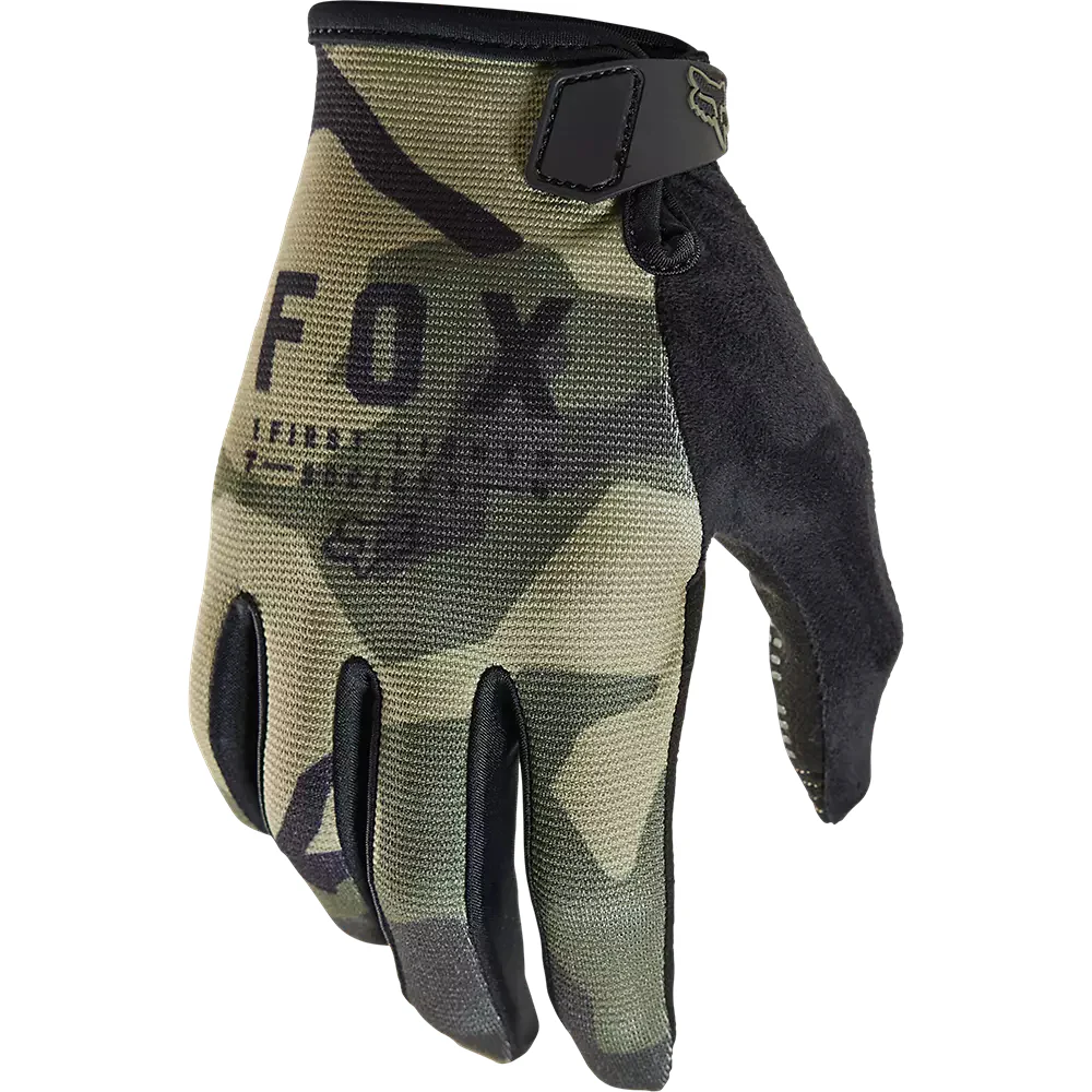 FOX Guantes Bicicleta Ranger Camo Verde