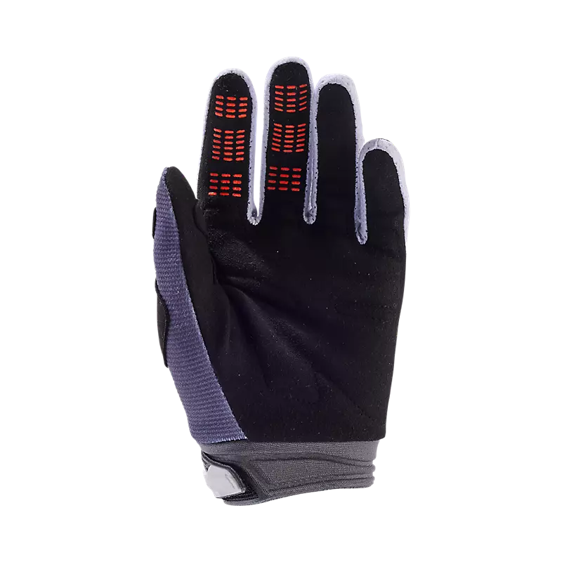 FOX Guantes Moto Niño 180 Ballast Gris/Rojo - Image 2