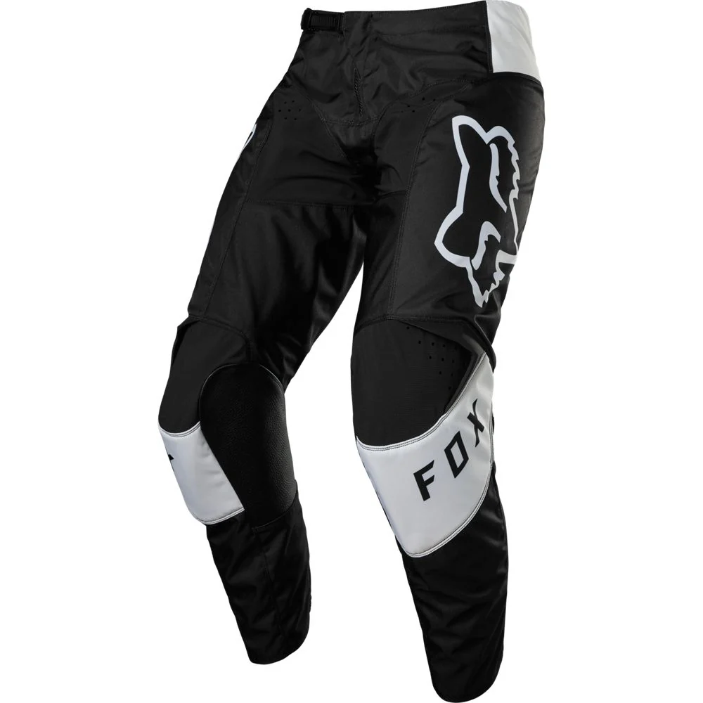 FOX Pantalon Moto 180 Lux Negro/Blanco - Image 2