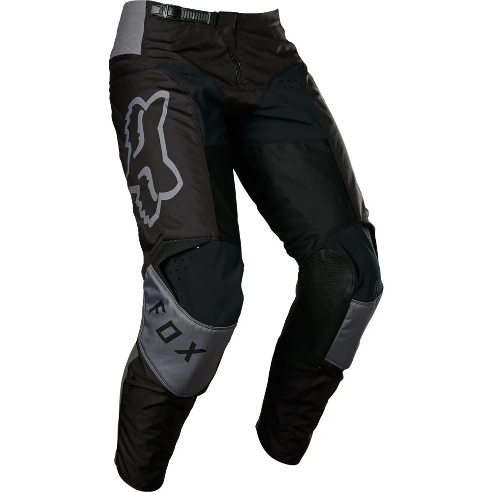 FOX Pantalon Moto 180 Lux Negro/Gris
