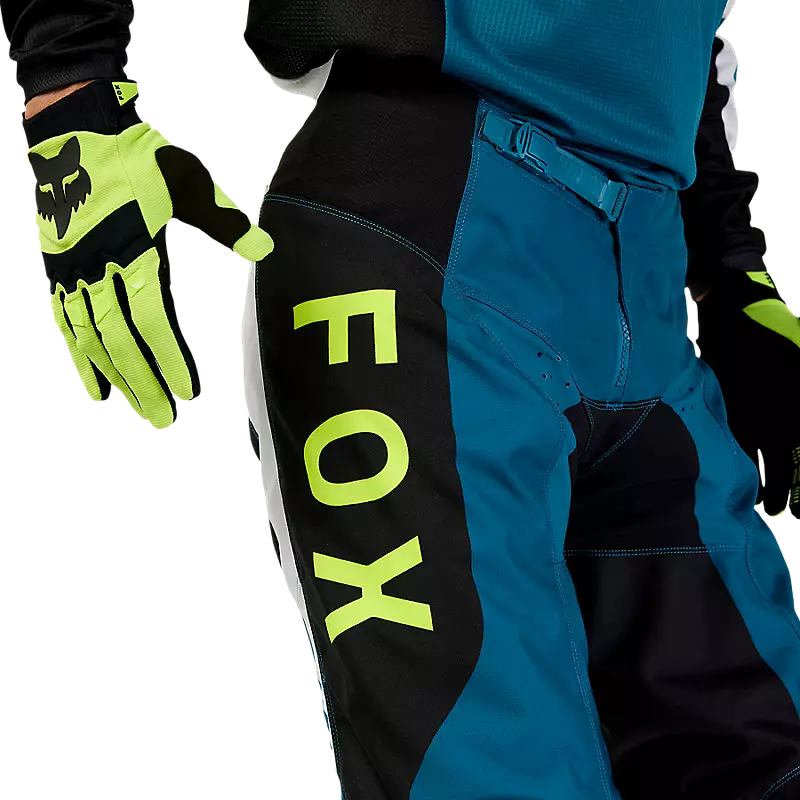 FOX Pantalon Moto 180 Nitro Azul Petroleo - Image 7