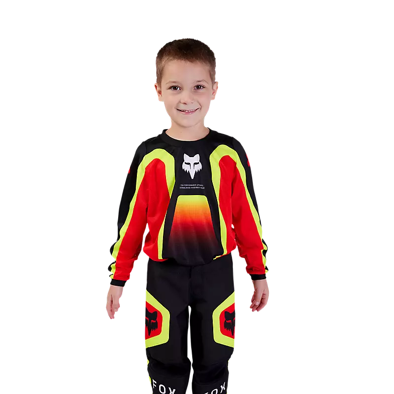 FOX Pantalon Moto Infantil 180 Ballast Negro/Rojo - Image 2