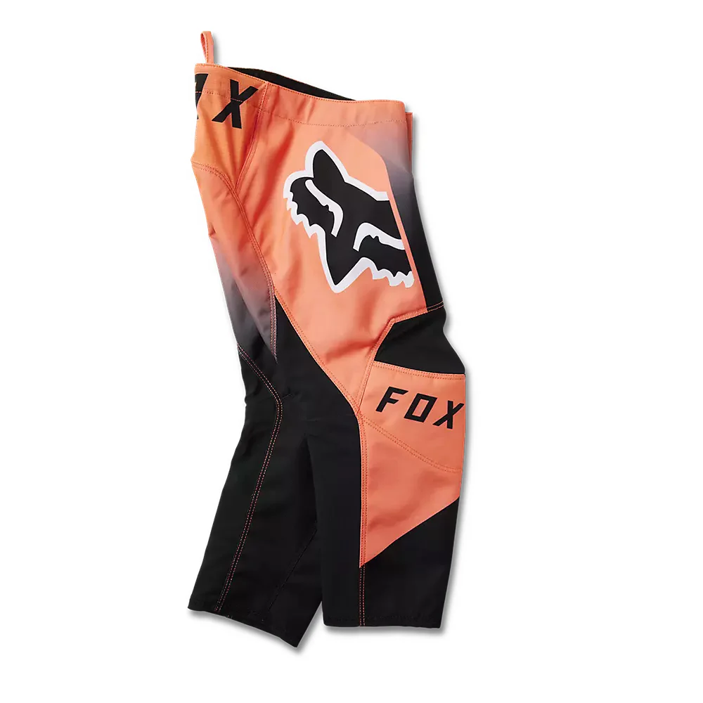 FOX Pantalon Moto Infantil 180 Leed Naranjo