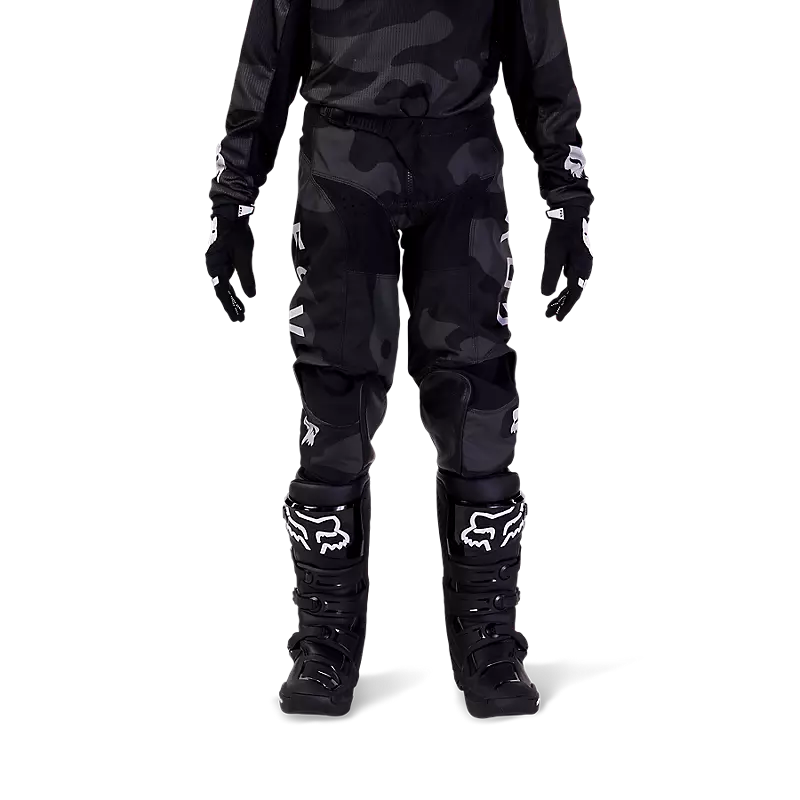 FOX Pantalon Moto Niño 180 Bnkr Camo Negro - Image 3