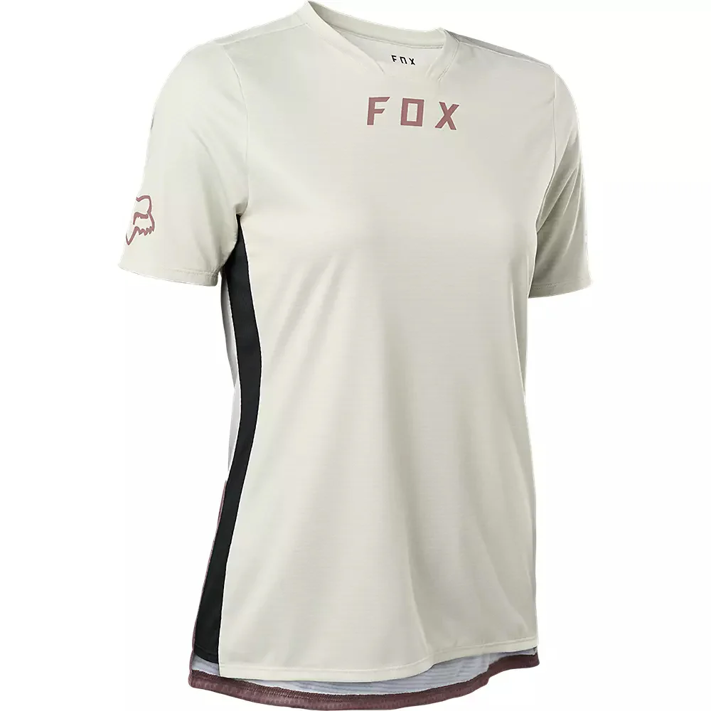 FOX Polera Bicicleta Mujer Defend Blanco