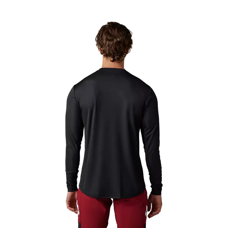 FOX Polera Bicicleta Ranger Dayto Manga Larga Negro - Image 3