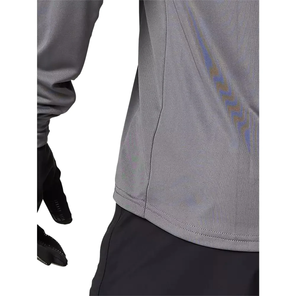 FOX Polera Bicicleta Ranger Font Manga Larga Gris - Image 6