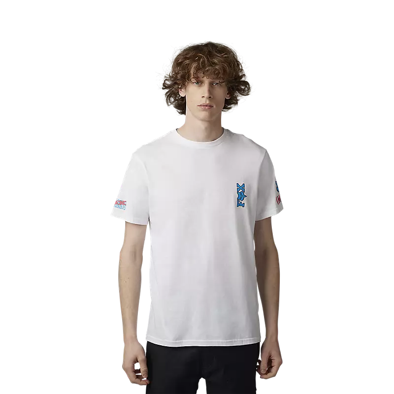 FOX Polera Lifestyle Barb Wire Blanco
