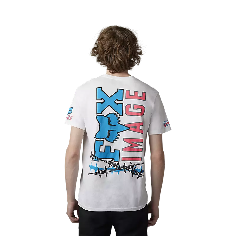 FOX Polera Lifestyle Barb Wire Blanco - Image 2