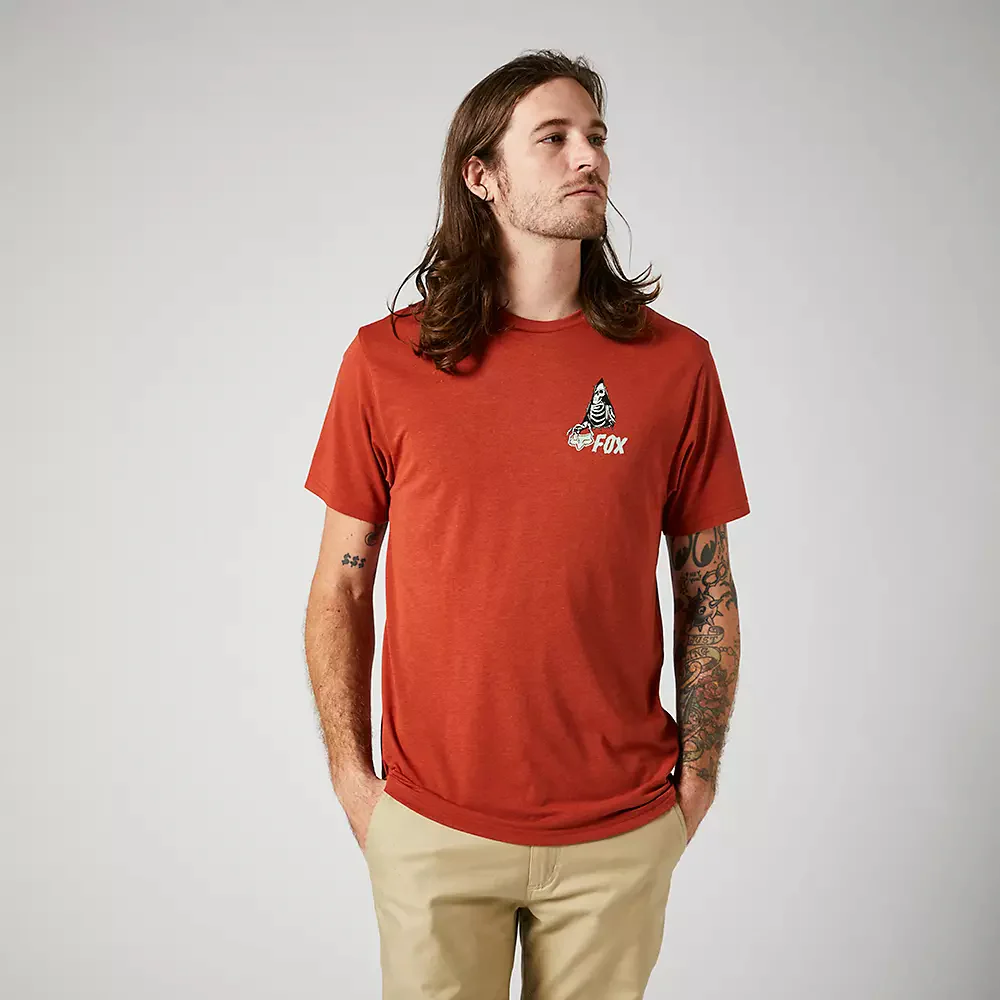 FOX Polera Lifestyle In Sequence Rojo