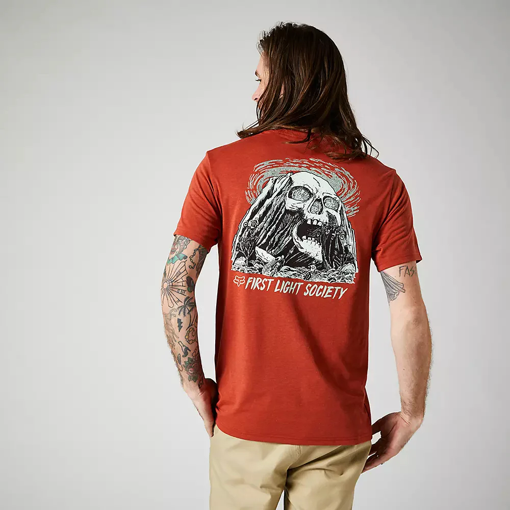 FOX Polera Lifestyle In Sequence Rojo - Image 2