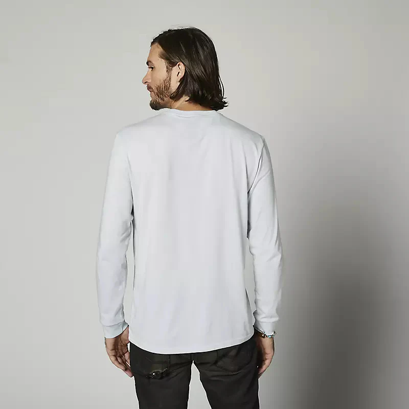 FOX Polera Lifestyle Manga Larga Off Tilter Blanco - Image 2