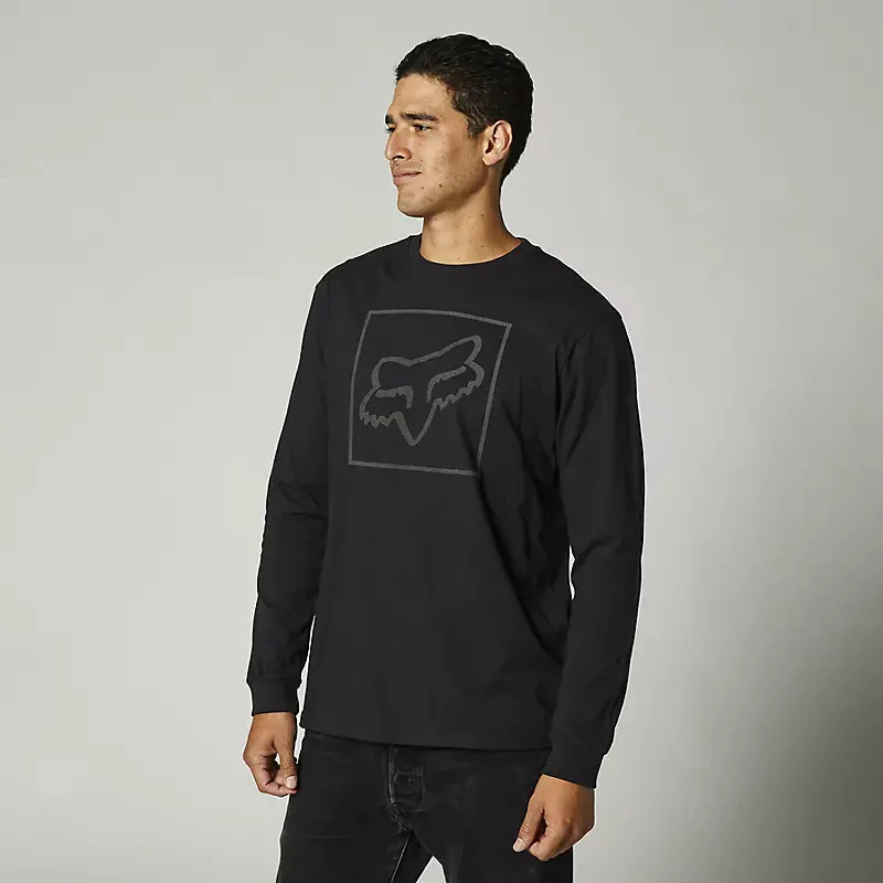 FOX Polera Lifestyle Manga Larga Off Tilter Negro - Image 3