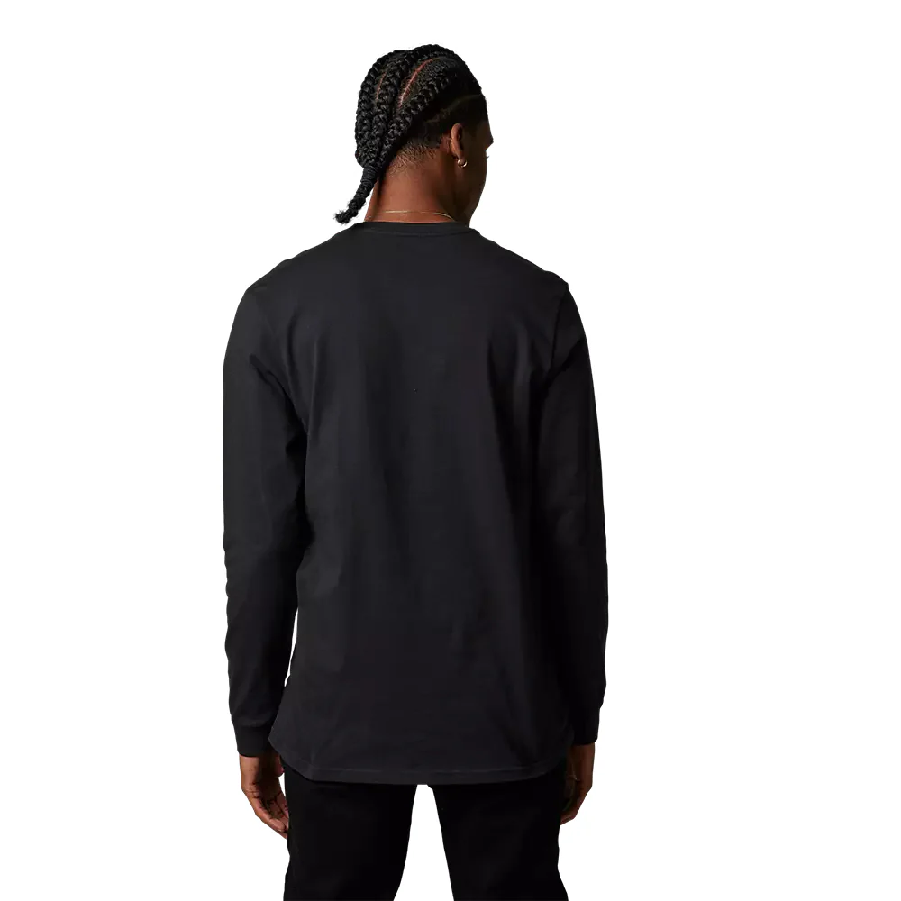 FOX Polera Lifestyle Manga Larga Pinnacle Premium Negro - Image 3