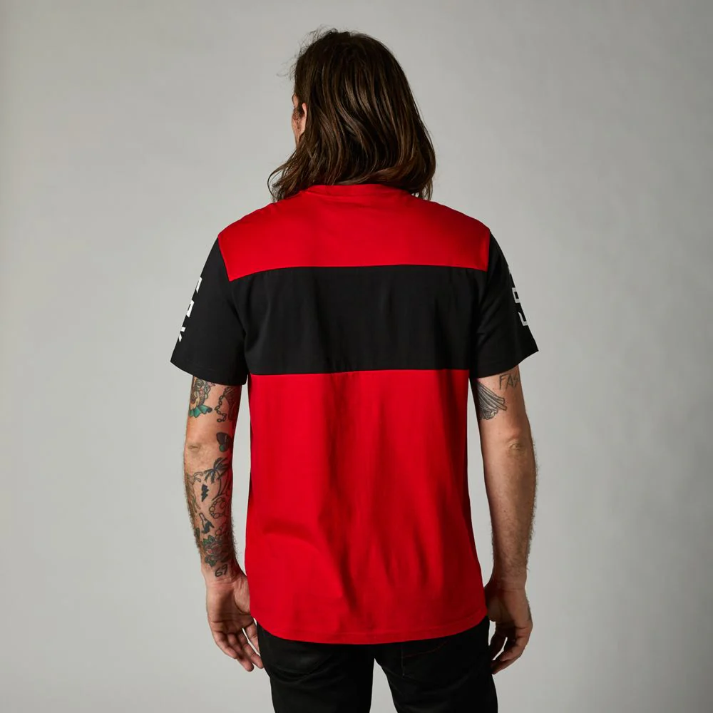FOX Polera Mirer SS Crew Rojo - Image 2