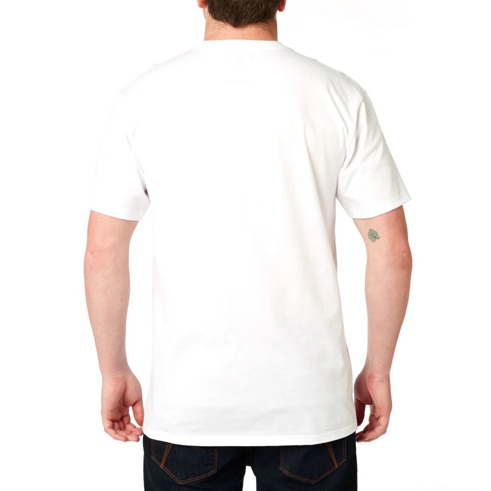FOX Polera Lifestyle Moth 3/4 Tee Blanco - Image 4