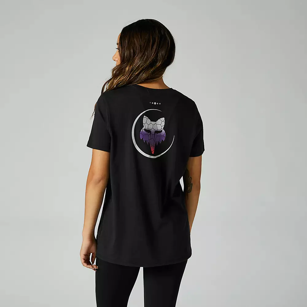 FOX Polera Lifestyle Mujer Skarz Negro - Image 2