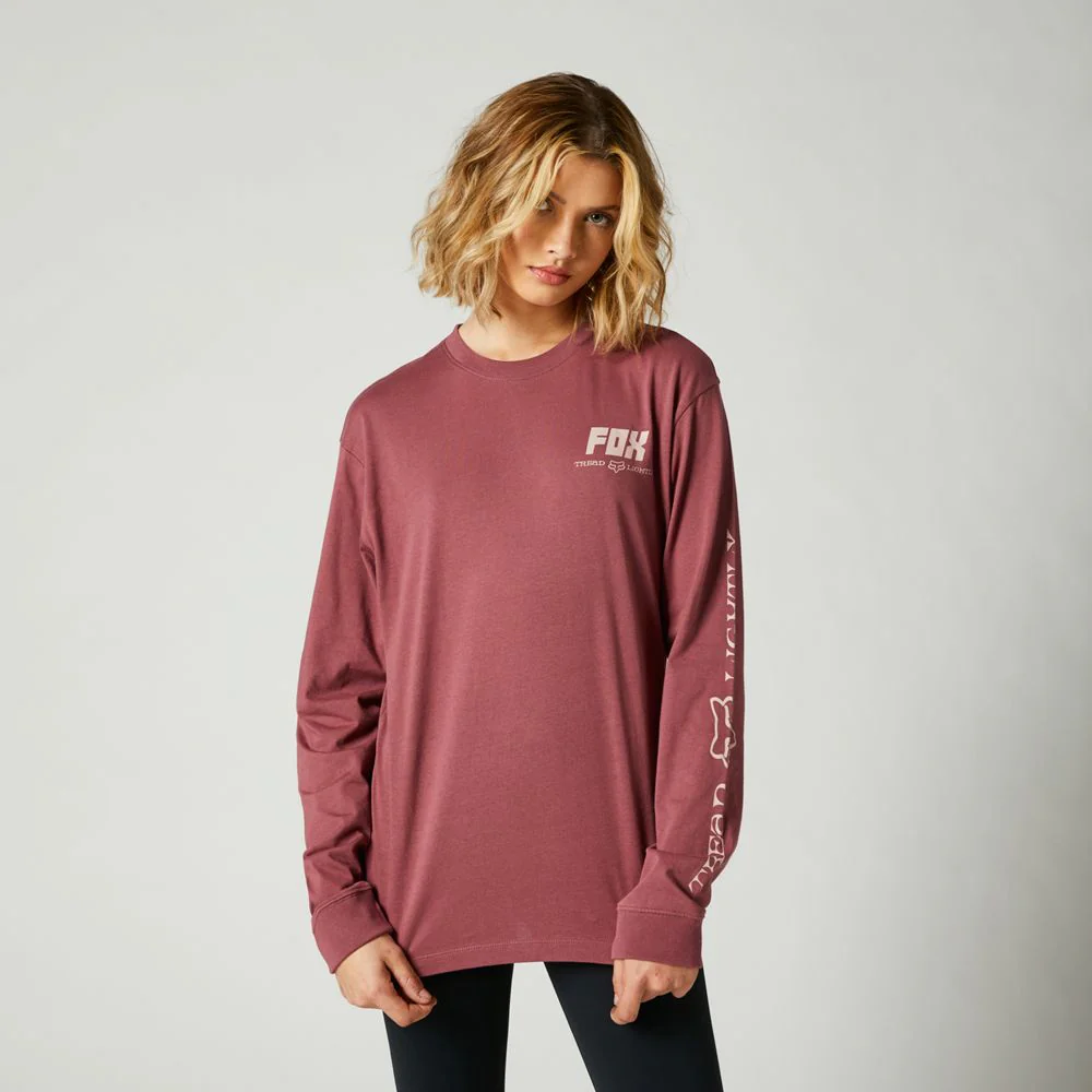FOX Polera Lifestyle Mujer Tread Lightly Morado - Image 3