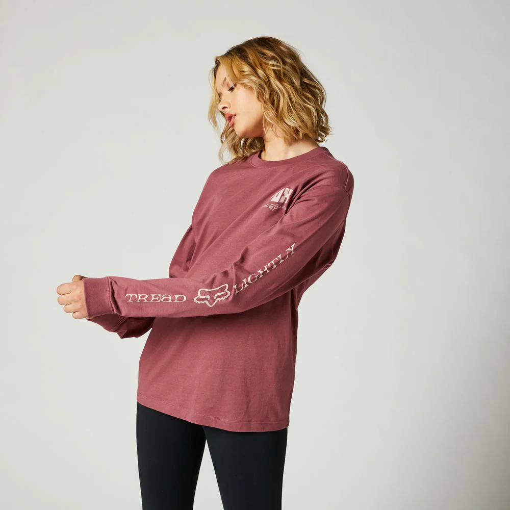 FOX Polera Lifestyle Mujer Tread Lightly Morado - Image 4