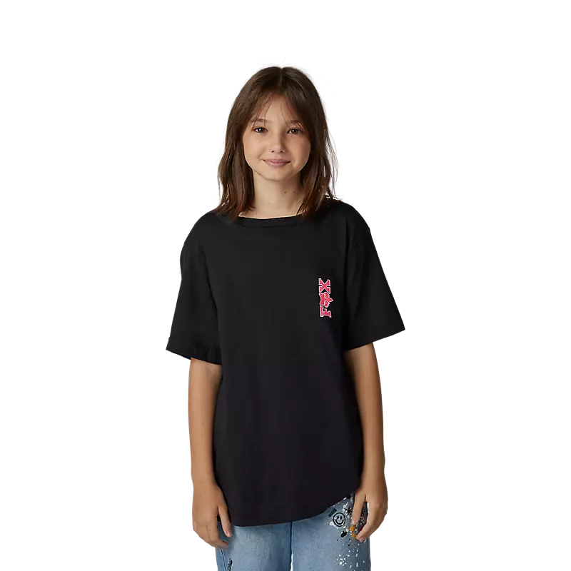 FOX Polera Lifestyle Niño Barb Wire Negro