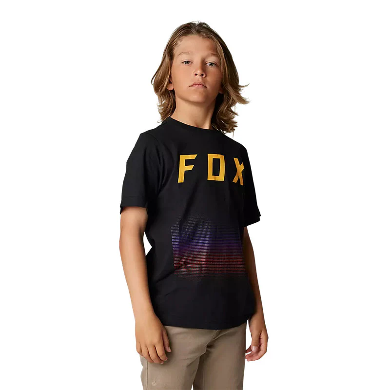 FOX Polera Lifestyle Niño Fgmnt Negro