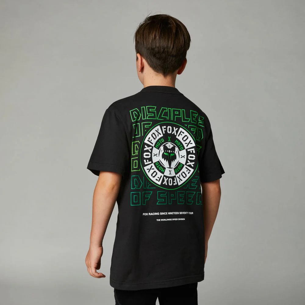 FOX Polera Lifestyle Niño Nobyl Negro - Image 2