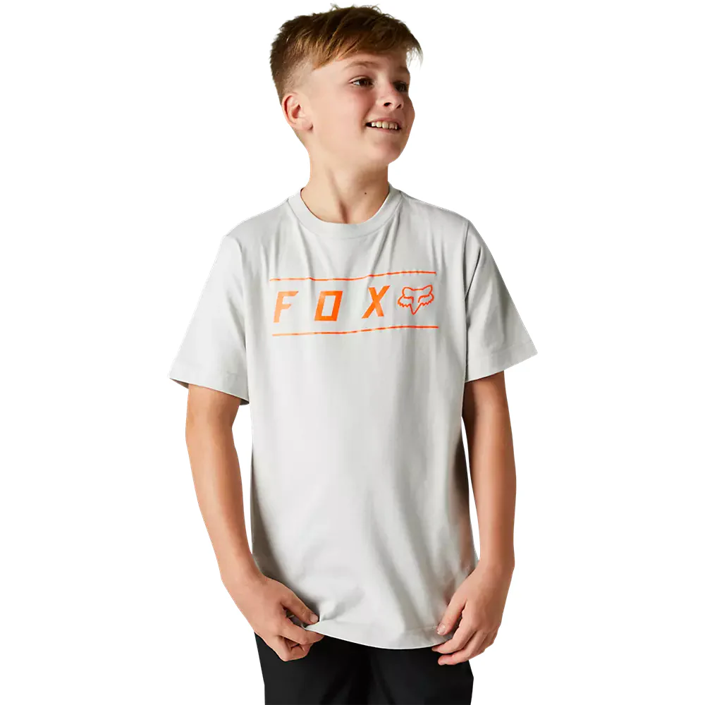 FOX Polera Lifestyle Niño Pinnacle Gris Claro