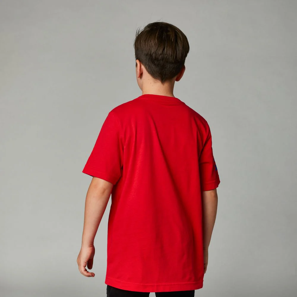 FOX Polera Lifestyle Niño Skew Rojo - Image 2
