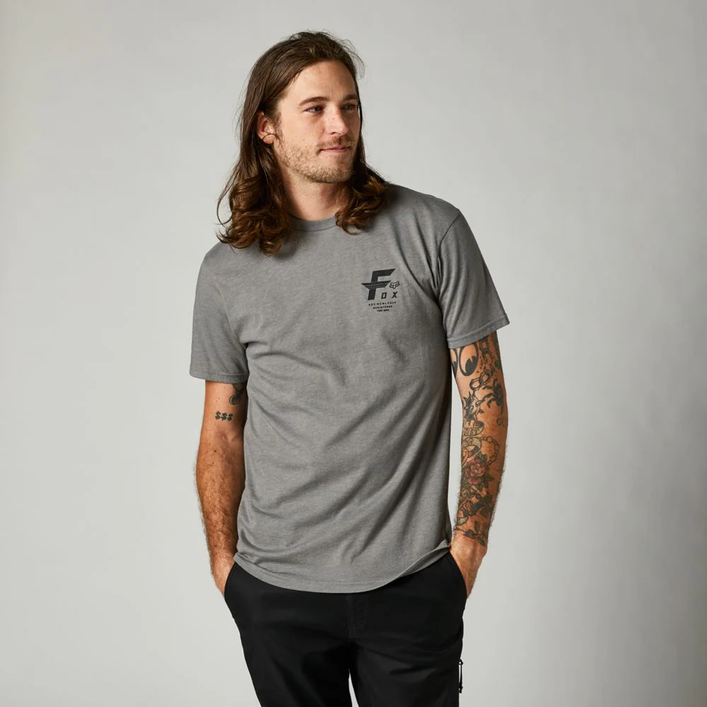 FOX Polera Lifestyle Premium Big F Gris