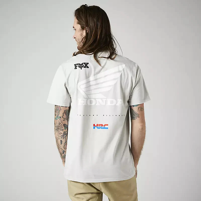 FOX Polera Lifestyle Premium Honda Wing Blanco - Image 2