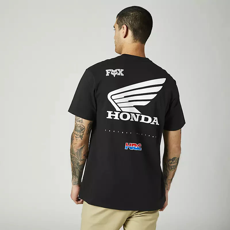FOX Polera Lifestyle Premium Honda Wing Negro - Image 2