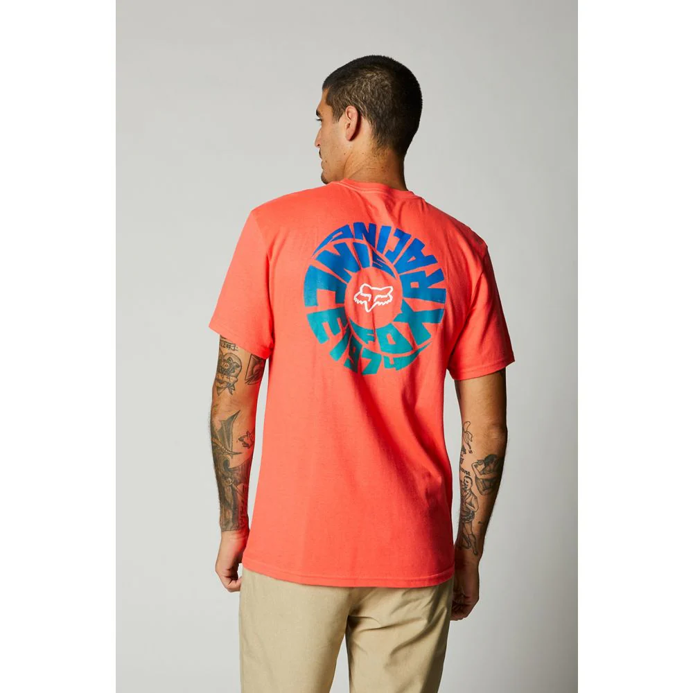 FOX Polera Lifestyle Revolver SS Pocket Tee Naranja - Image 2