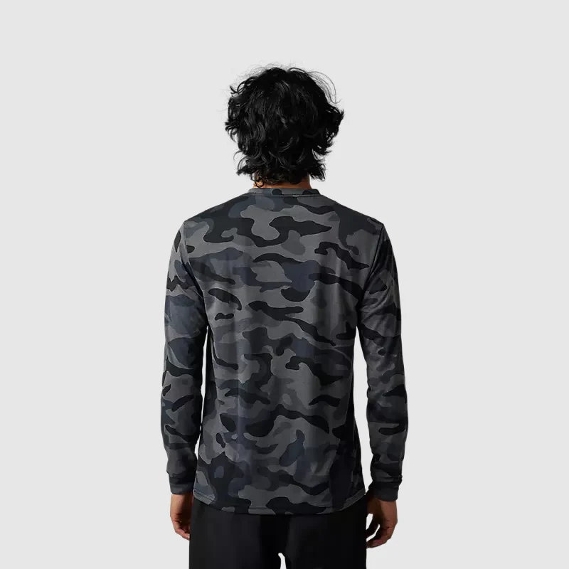 FOX Polera Lifestyle Vzns Manga Larga Camo Negro - Image 2