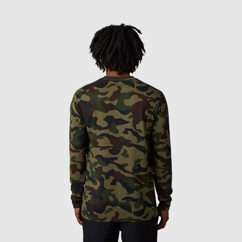 FOX Polera Lifestyle Vzns Manga Larga Camo Verde - Image 2