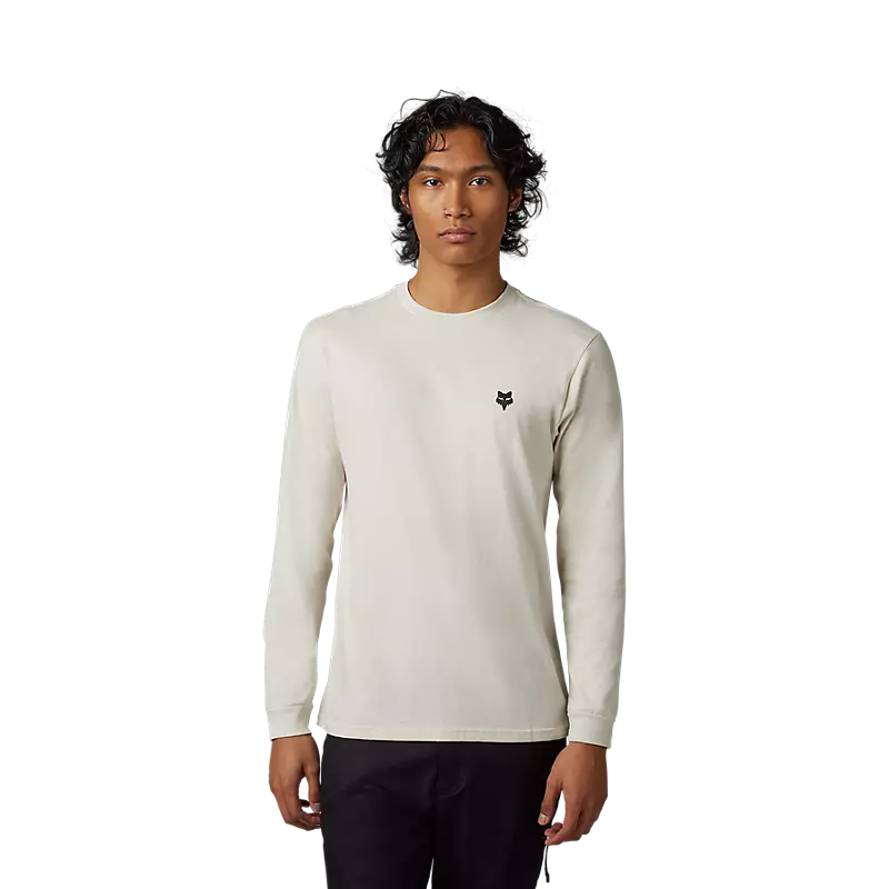 FOX Polera Lifestyle Zonify Manga Larga Blanco