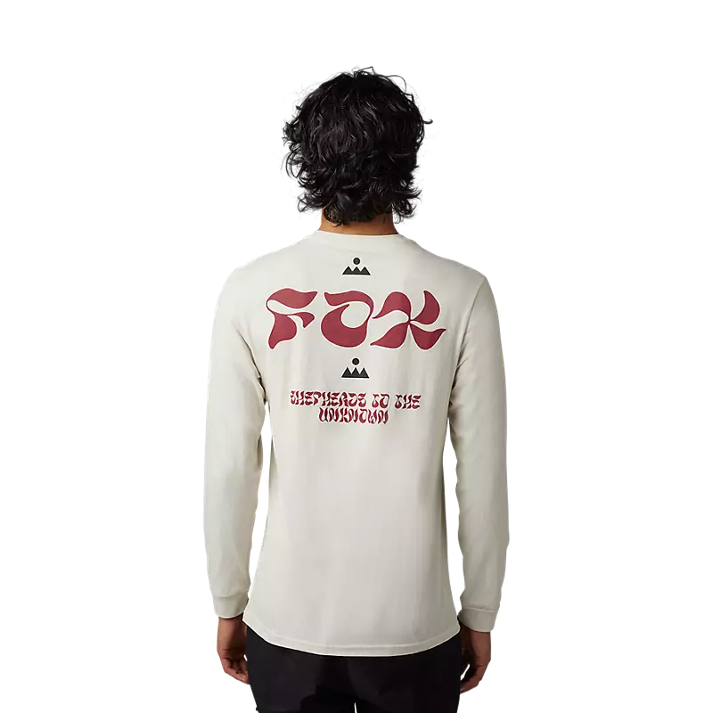 FOX Polera Lifestyle Zonify Manga Larga Blanco - Image 2