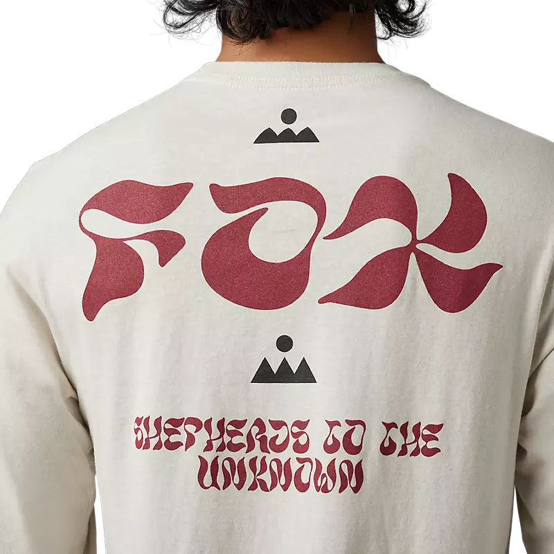 FOX Polera Lifestyle Zonify Manga Larga Blanco - Image 3