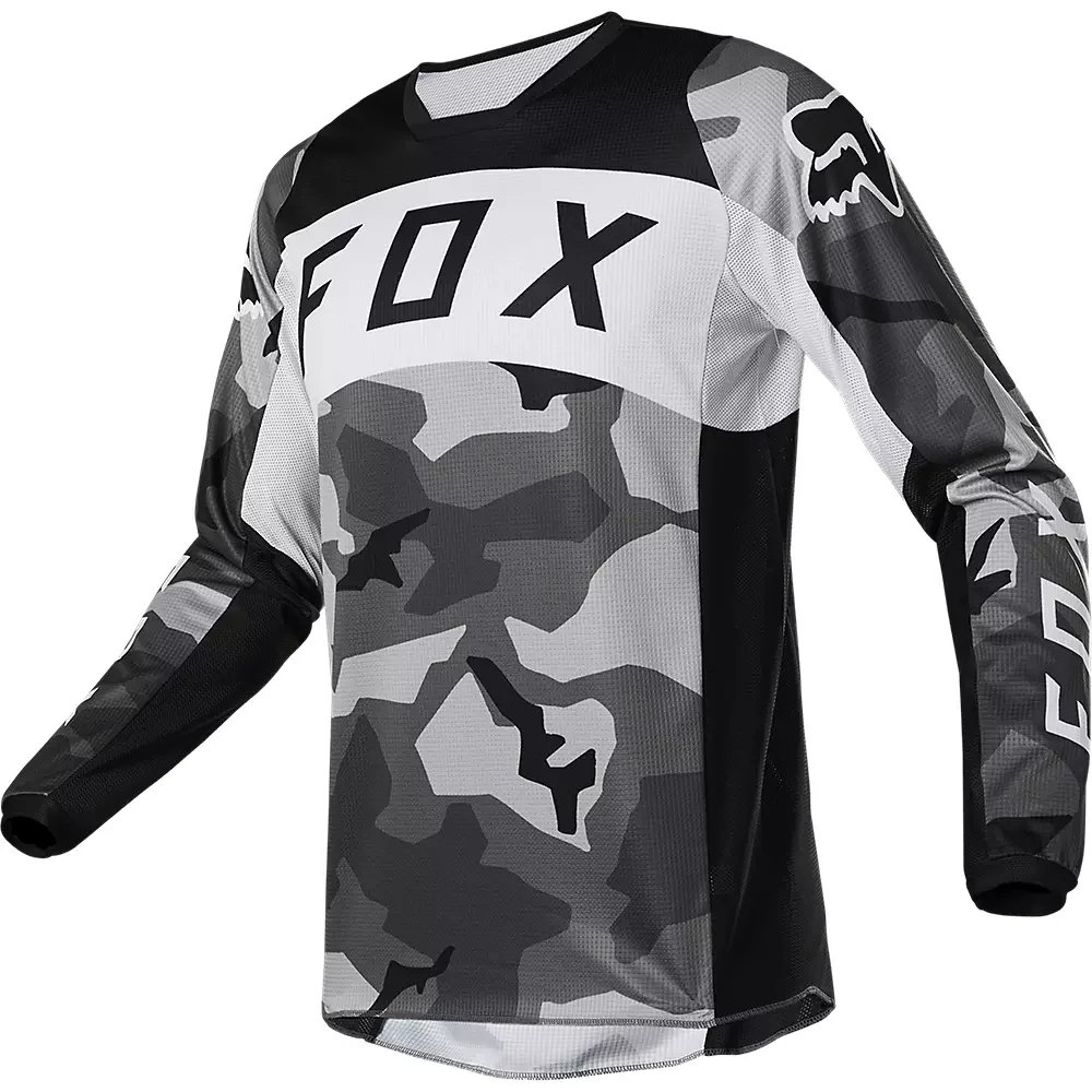 FOX Polera Moto 180 BKNR Camo Negro - Image 2