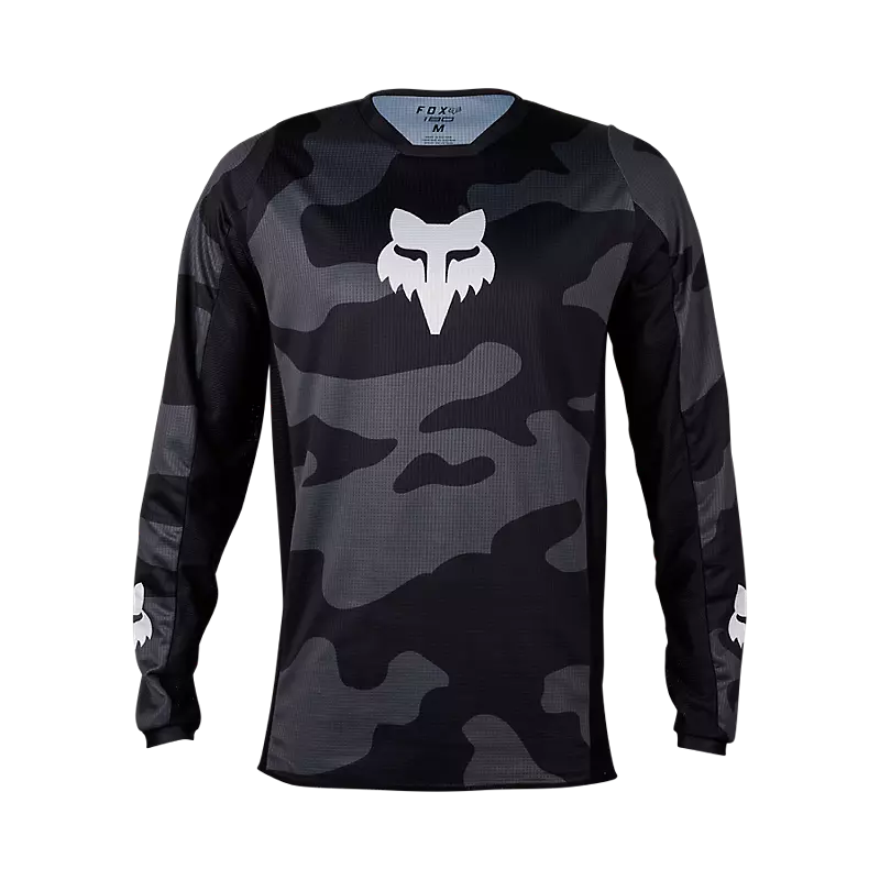 FOX Polera Moto 180 Bnkr Camo Negro